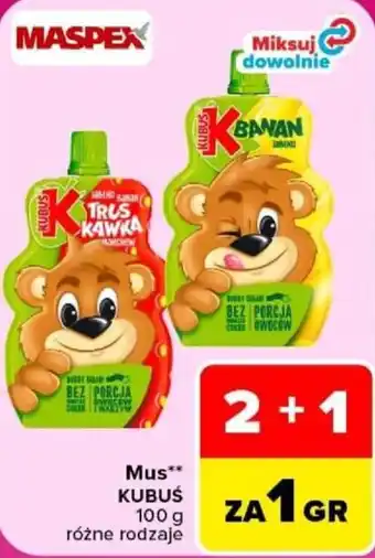 Carrefour Mus KUBUŚ oferta