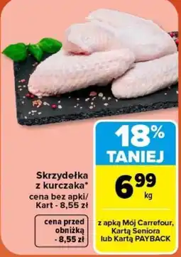 Carrefour Skrzydełka z kurczaka oferta