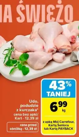 Carrefour Udo, podudzie z kurczaka oferta