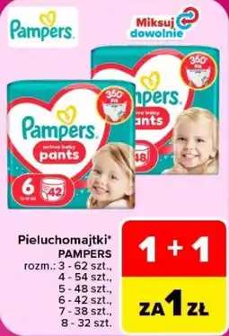 Carrefour Pieluchomajtki Pampers oferta