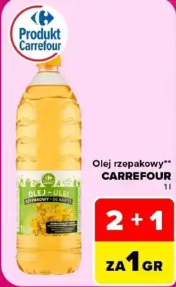 Carrefour Olej rzepakowy CARREFOUR oferta