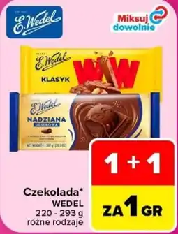 Carrefour Czekolada Wedel oferta