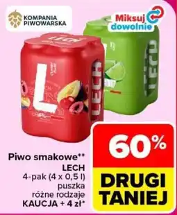 Carrefour Piwo smakowe LECH oferta