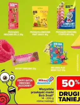 Carrefour Bob Snail przekąski oferta