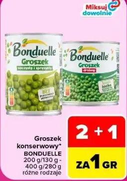 Carrefour Groszek konserwowy* BONDUELLE oferta