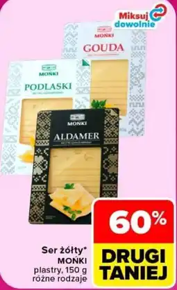 Carrefour Ser żółty monki oferta