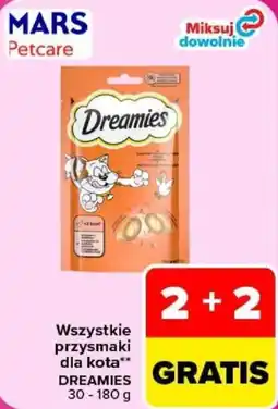 Carrefour Wszystkie przysmaki dla kota Dreamies oferta