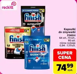 Carrefour Kapsułki do zmywarki Finish oferta