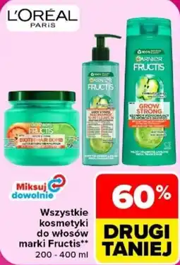Carrefour Kosmetyki do włosów marki Fructis oferta