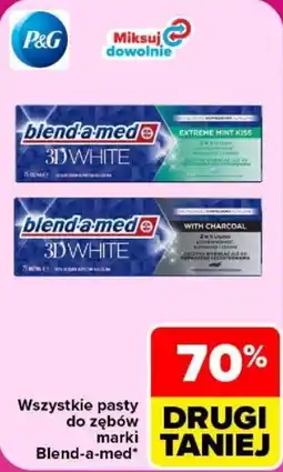Carrefour Pasty do zębów Blend-a-med 3D White oferta