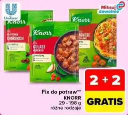 Carrefour Fix do potraw Knorr oferta