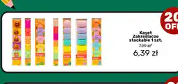 Biedronka Kayet Zakreślacze stackable 1 szt oferta