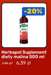 Biedronka Herbapol sok malinowy oferta