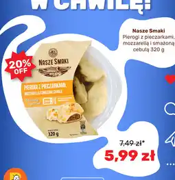 Biedronka Pierogi z pieczarkami oferta