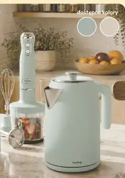 Biedronka HUSLOG Czajnik elektryczny lub blender ręczny 4 w 1 QuickBlend oferta