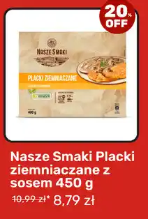 Biedronka Placki ziemniaczane z sosem oferta