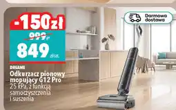 Biedronka Odkurzacz pionowy mopujący G12 Pro Dreame oferta