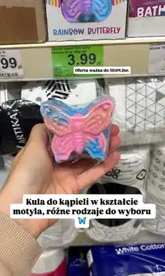Dino Kula do kąpieli Formula Nova Rainbow Butterfly oferta