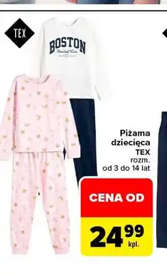 Carrefour Piżama dziecięca TEX oferta