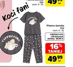 Carrefour Piżama damska TEX oferta