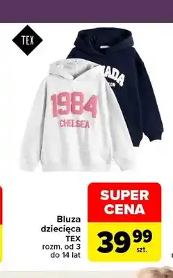 Carrefour Bluza dziecięca TEX oferta