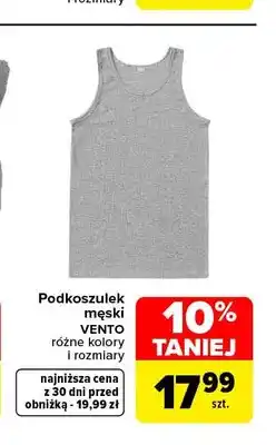 Carrefour Podkoszulek męski Vento oferta