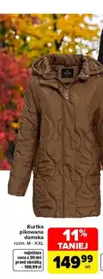 Carrefour Kurtka pikowana damska oferta