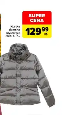 Carrefour Kurtka damska błyszcząca oferta