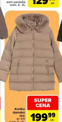 Carrefour Kurtka damska TEX dł. 3/4 oferta