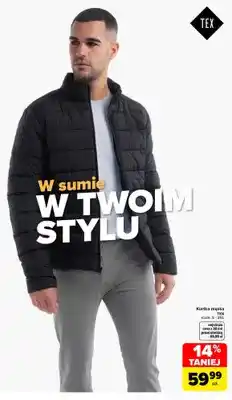 Carrefour Kurtka męska TEX oferta