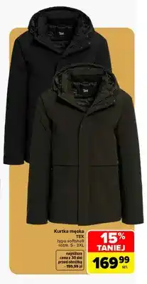 Carrefour Kurtka męska typu softshell TEX oferta