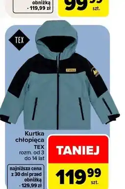 Carrefour Kurtka chłopięca TEX oferta