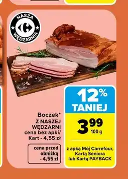 Carrefour Boczek Nasza Wędzarnia oferta