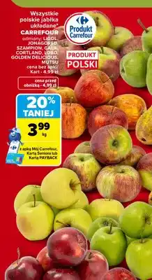 Carrefour Jabłka Ligol Carrefour oferta