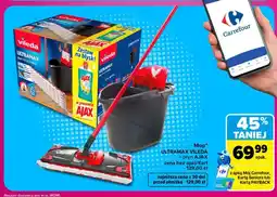 Carrefour Mop Ultramax Vileda + płyn Ajax oferta