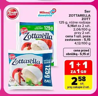 Ser Zottarella Basil Ball Zott