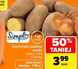 Carrefour Ziemniaki jadalne Simpl oferta