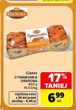 Carrefour Ciasto Cynamonka Oskroba oferta