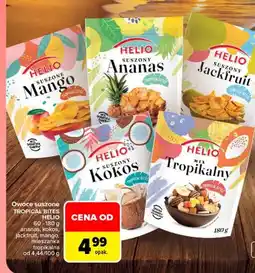 Carrefour Owoce suszone Tropical Bites Helio ananas oferta
