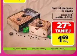 Carrefour Pasztet pieczony ze śliwką Wędzarnia Dubielak oferta