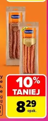 Carrefour Kabanosy kruche wieprzowe Tarczyński oferta