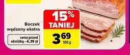 Carrefour Boczek wędzony ekstra Stanisławów oferta