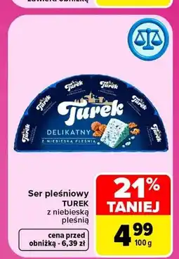 Carrefour Ser pleśniowy Turek z niebieską pleśnią oferta