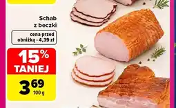 Carrefour Schab z beczki Stanisławów oferta