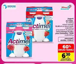 Carrefour Jogurt Actimel truskawka 4-pak oferta
