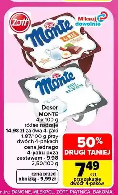 Carrefour Deser Monte 4-pak oferta