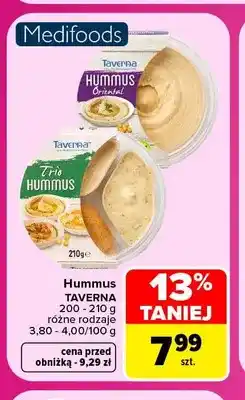 Carrefour Hummus Oriental Taverna oferta