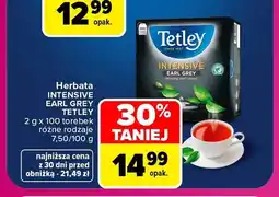 Carrefour Herbata Intensive Earl Grey Tetley oferta