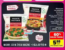 Carrefour Warzywa na patelnię mrożone po włosku Proste Historie Iglotex oferta