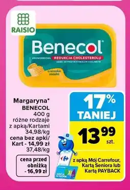 Carrefour Margaryna Benecol oferta
